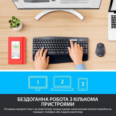 Комплект (клавіатура + миша) Logitech MK850 Performance (920-008232, 920-008226)