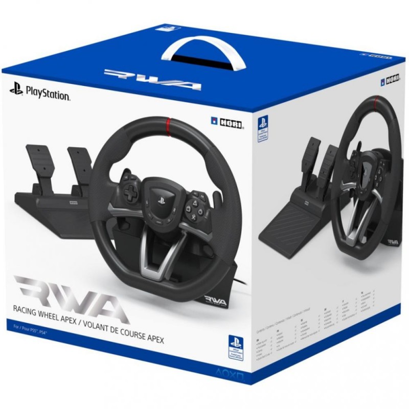 Комплект (кермо, педалі) Hori Racing Wheel APEX for PS5/PS4, PC (SPF-004U)