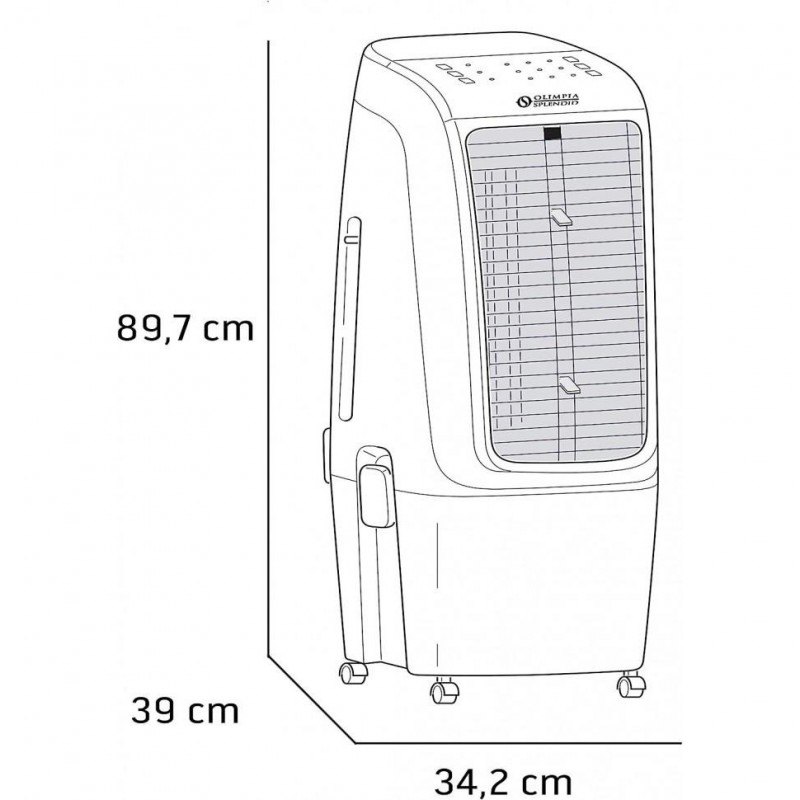 Мобільний кондиціонер Olimpia Splendid Peler 20 (OS-99355)