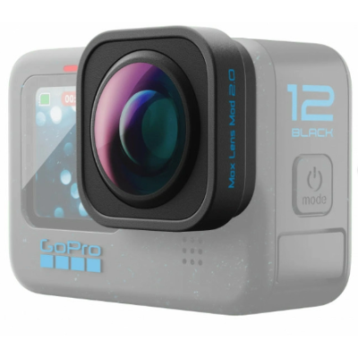 Модульна лінза GoPro Max Lens Mod 2.0 для HERO12 Black (ADWAL-002) Модульна лінза GoPro Max Lens Mod 2.0 для HERO12 Black (ADWAL-002)