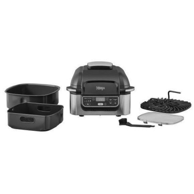 Мультипіч (аерофритюрниця) NINJA Health Grill & Air Fryer AG301EU
