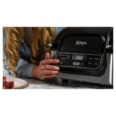 Мультипіч (аерофритюрниця) NINJA Health Grill & Air Fryer AG301EU