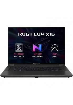 Ноутбук ASUS ROG Flow X16 GV601VI Off Black Metallic (GV601VI-NEBULA016W)