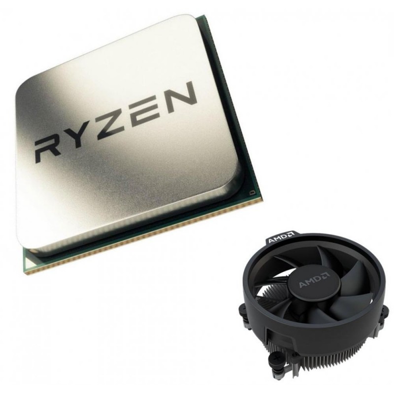 Процесор AMD Ryzen 5 3600 + Wraith Stealth (100-100000031MPK)