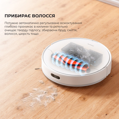 Робот-пилосос з вологим прибиранням Dreame D10 Plus (RLS3D)