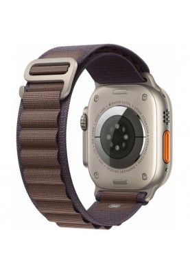 Смарт-годинник Apple Watch Ultra 2 GPS + Cellular 49mm Titanium Case with Indigo Alpine Loop-Small (MRER3)