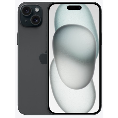 Смартфон Apple iPhone 15 Plus 128GB eSIM Black (MTXR3)