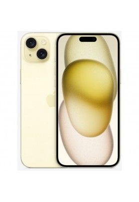 Смартфон Apple iPhone 15 Plus 256GB eSIM Yellow (MU003)