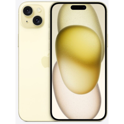 Смартфон Apple iPhone 15 Plus 256GB eSIM Yellow (MU003)