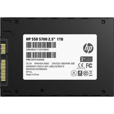 SSD накопичувач HP S700 1 TB (6MC15AA) SSD накопичувач HP S700 1 TB (6MC15AA)