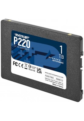 SSD накопичувач PATRIOT P220 1 TB (P220S1TB25)