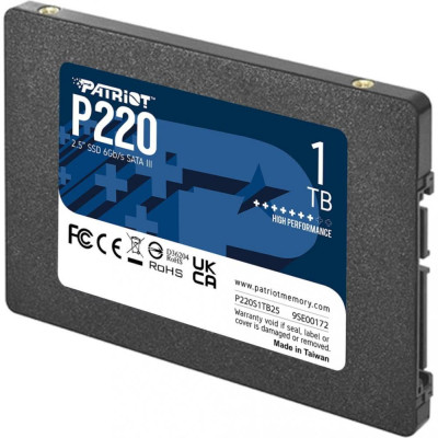 SSD накопичувач PATRIOT P220 1 TB (P220S1TB25)