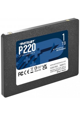 SSD накопичувач PATRIOT P220 1 TB (P220S1TB25)