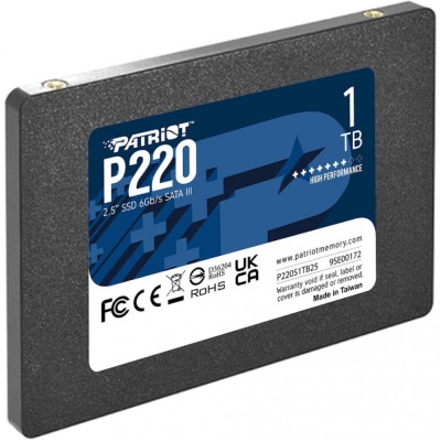 SSD накопичувач PATRIOT P220 1 TB (P220S1TB25)