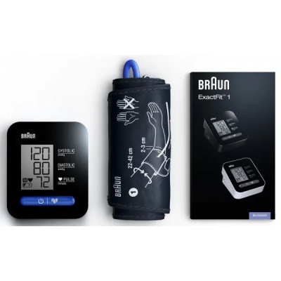 Тонометр Braun ExactFit 1 BUA5000 Black (BUA5000EUV1AM)