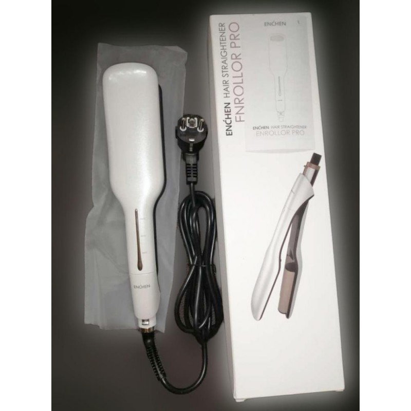 Праска для волосся Enchen Hair Straightener Enrollor Pro White EU