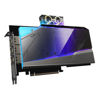 Відеокарта GIGABYTE AORUS GeForce RTX 3080 XTREME WATERFORCE WB 10G (GV-N3080AORUSX WB-10GD)