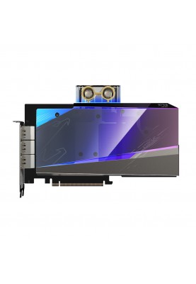 Відеокарта GIGABYTE AORUS GeForce RTX 3080 XTREME WATERFORCE WB 10G (GV-N3080AORUSX WB-10GD)