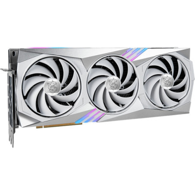 Відеокарта MSI GeForce RTX 4070 Ti GAMING X TRIO WHITE 12G