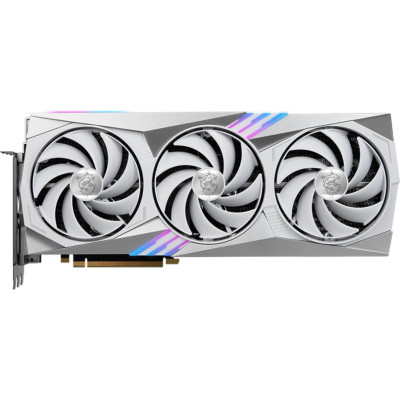 Відеокарта MSI GeForce RTX 4070 Ti GAMING X TRIO WHITE 12G Відеокарта MSI GeForce RTX 4070 Ti GAMING X TRIO WHITE 12G