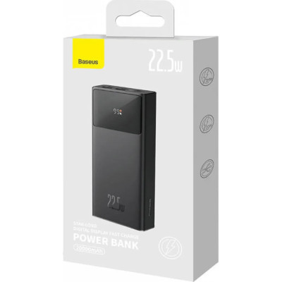 Зовнішній акумулятор (павербанк) Baseus Star-Lord 20000mAh PD 22.5W Black (PPXJ080001)