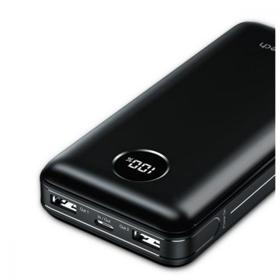 Зовнішній акумулятор (Power Bank) Choetech B653 20000mAh QC PD 45W Black (B653-CCBK)
