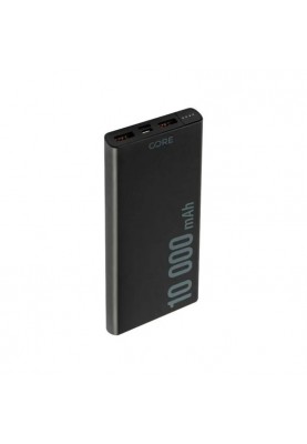 Зовнішній акумулятор (Power Bank) Forever Core Power Bank 10000 mAh SPF-01 PD + QC 18W Black (GSM115916)