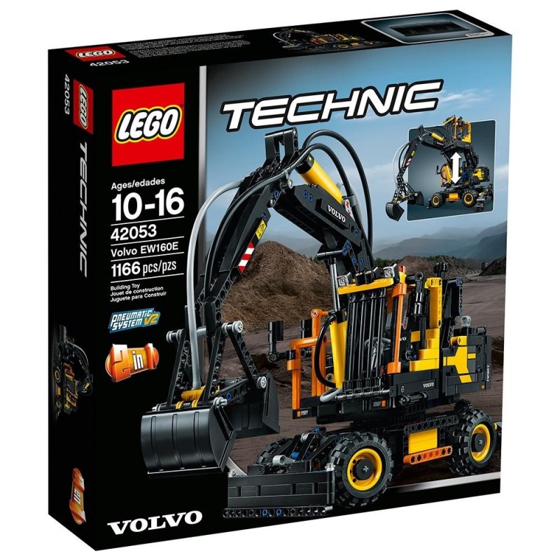 Авто-конструктор LEGO Technic Екскаватор Volvo EW 160E (42053)