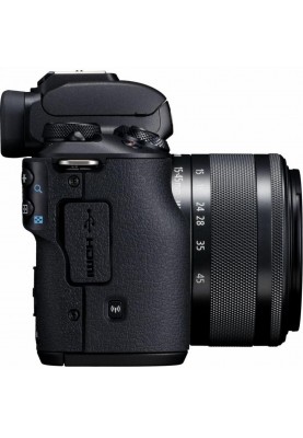 Беззеркальный фотоаппарат Canon EOS M50 kit (15-45mm +22mm) IS STM Black (2680C055)