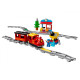 Блоковий конструктор LEGO DUPLO Town Поїзд на паровій тязі (10874)