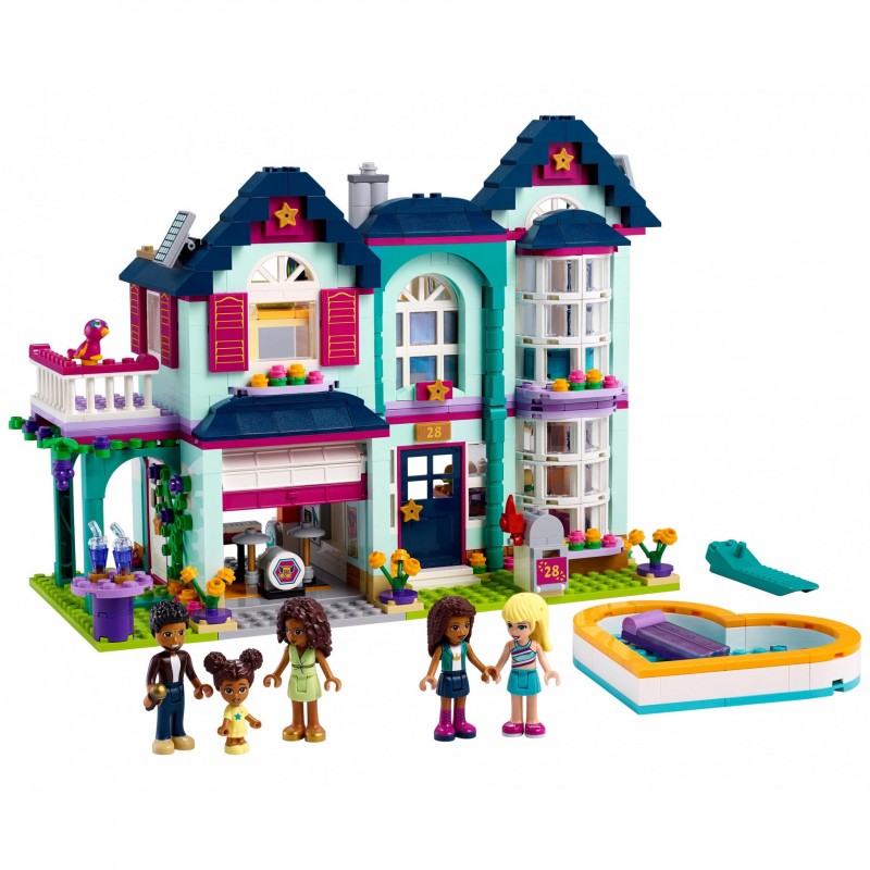 Блоковий конструктор LEGO Сімейний будинок Андреа (41449)