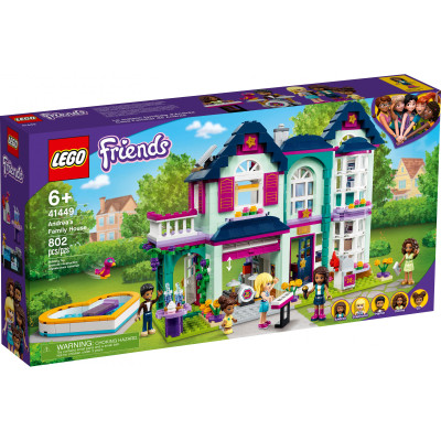 Блоковий конструктор LEGO Сімейний будинок Андреа (41449)