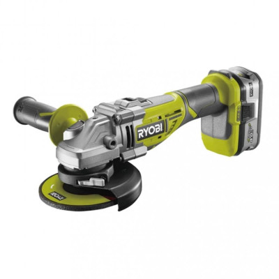 Болгарка (кутова шліфувальна машина) Ryobi ONE + R18AG7-140S (5133004231)