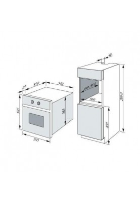 Духовка электрическая Amica EB6521 Fusion