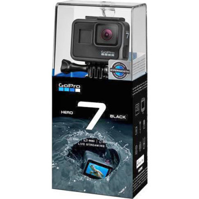 Екшн-камера GoPro HERO7 Black (CHDHX-701-RW)