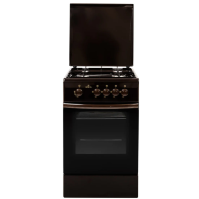 Газовая плита Greta 1470-00-16AA (GG5770MM23B) коричневая