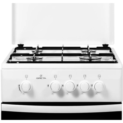 Газовая плита Greta 1470-00-16AA (GG5770MM23W) белая