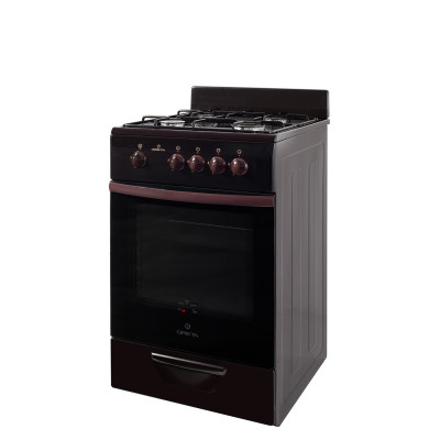 Газовая плита Greta 1470-00-17AA (GG5770MF13B) коричневая