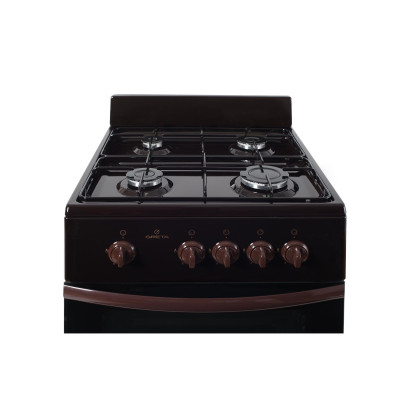 Газовая плита Greta 1470-00-17AA (GG5770MF13B) коричневая