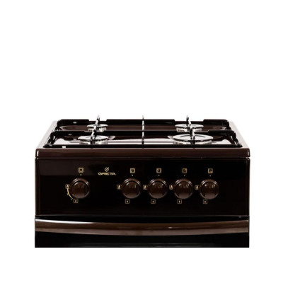 Газовая плита Greta 1470-00-20AA (GG5770MN13B) коричневая