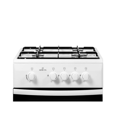Газовая плита Greta 1470-00-20AA (GG5770MN13W) белая