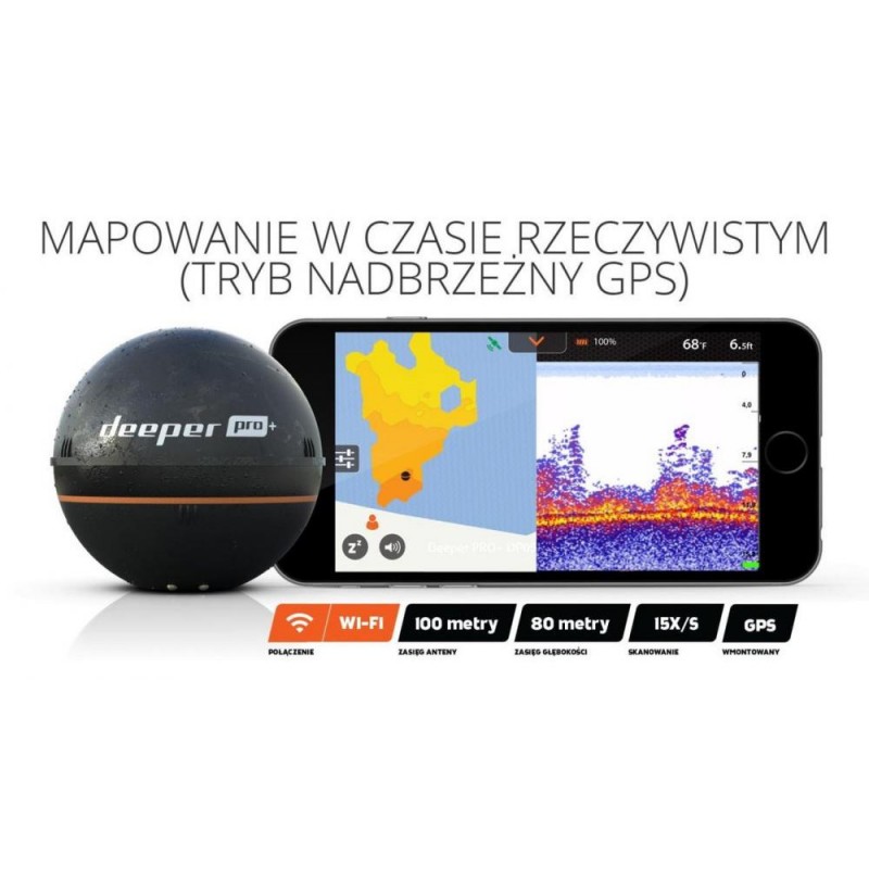 Картплоттер Deeper Smart Sonar PRO+ (ITGAM0632)