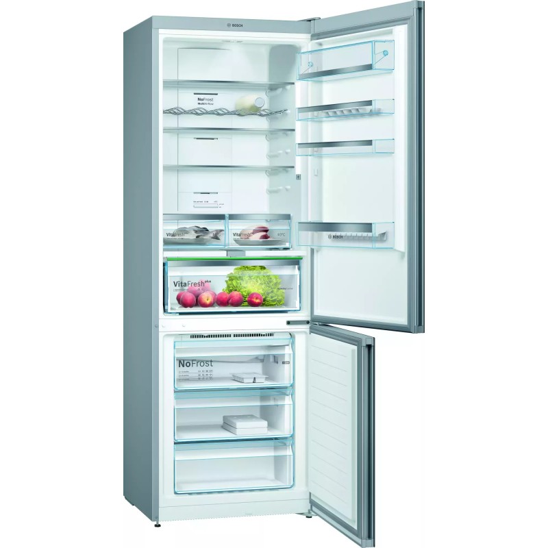 Холодильник з морозильною камерою Bosch KGN49LBEA