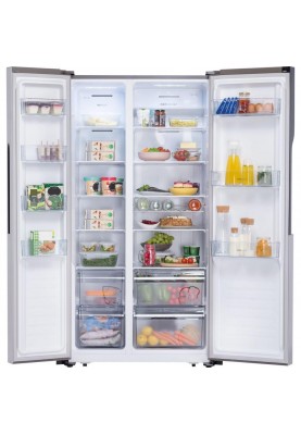 Холодильник с морозильной камерой Gorenje NRS8181KX