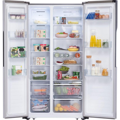 Холодильник с морозильной камерой Gorenje NRS8181KX