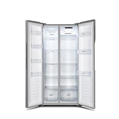 Холодильник с морозильной камерой Gorenje NRS8181KX