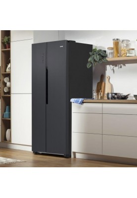 Холодильник із морозильною камерою Gorenje NRS918EMB