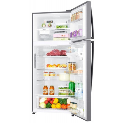 Холодильник із морозильною камерою LG DoorCooling+ GN-H702HMHZ