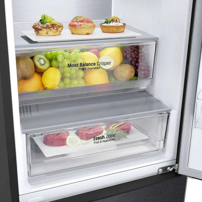 Холодильник із морозильною камерою LG GA-B459CBTM