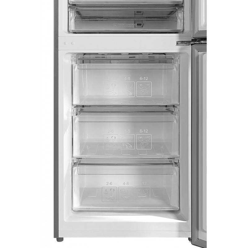 Холодильник з морозильною камерою Prime Technics RFN тисячу вісімсот п'ятьдесят шість EBSD